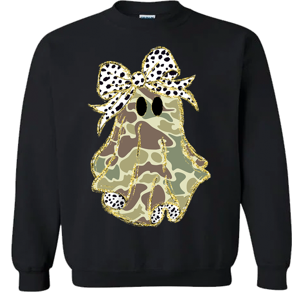 Old School Camo Ghost Sweatshirt