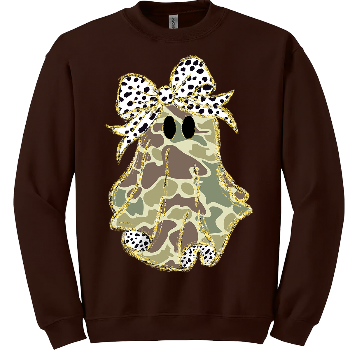 Old School Camo Ghost Sweatshirt