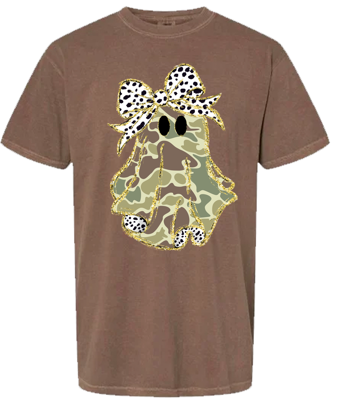 Old School Camo Ghost Comfort Color Tee