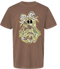 Old School Camo Ghost Comfort Color Tee