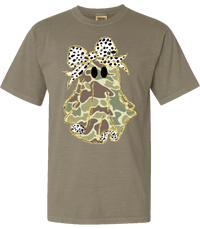 Old School Camo Ghost Comfort Color Tee