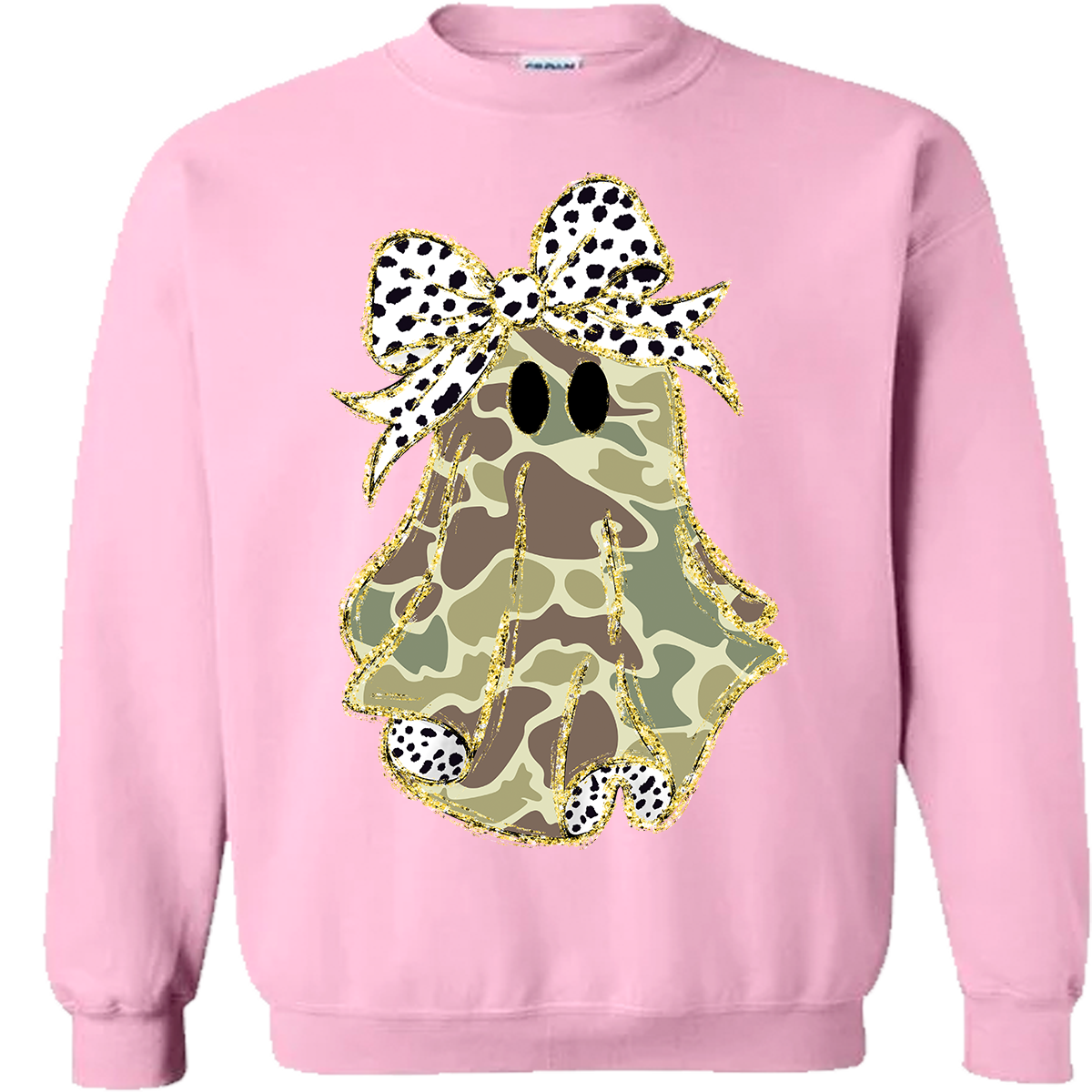 Old School Camo Ghost Sweatshirt