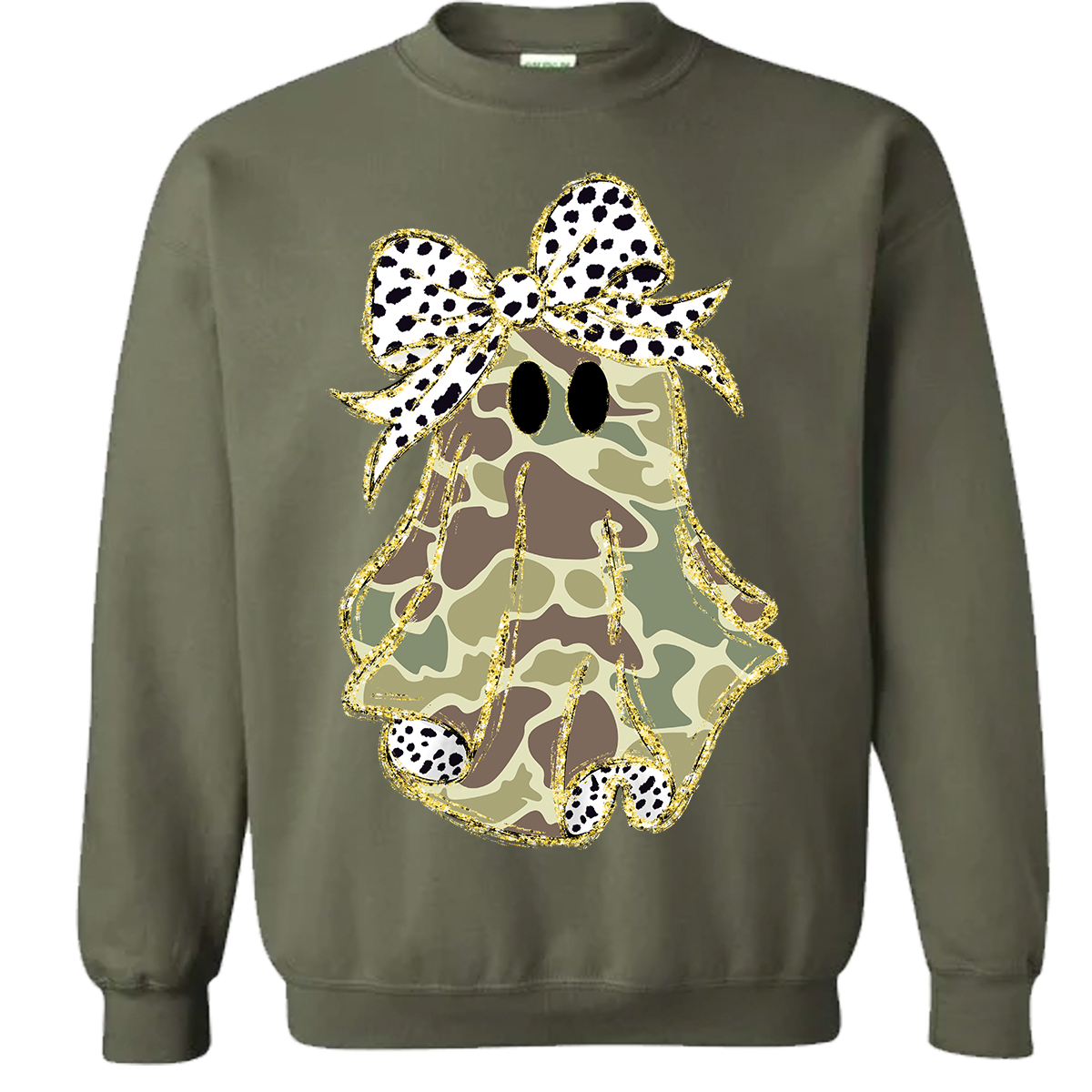 Old School Camo Ghost Sweatshirt