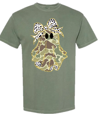 Old School Camo Ghost Comfort Color Tee