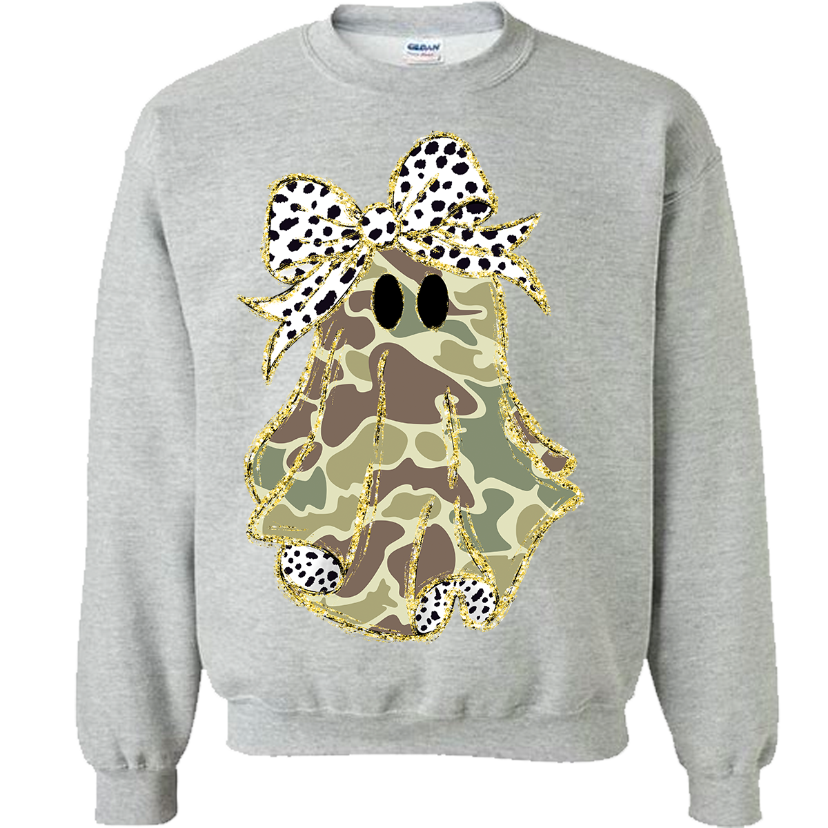 Old School Camo Ghost Sweatshirt