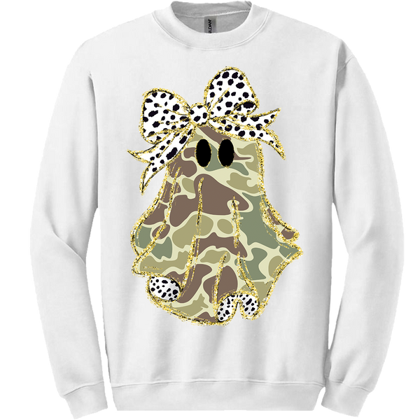 Old School Camo Ghost Sweatshirt