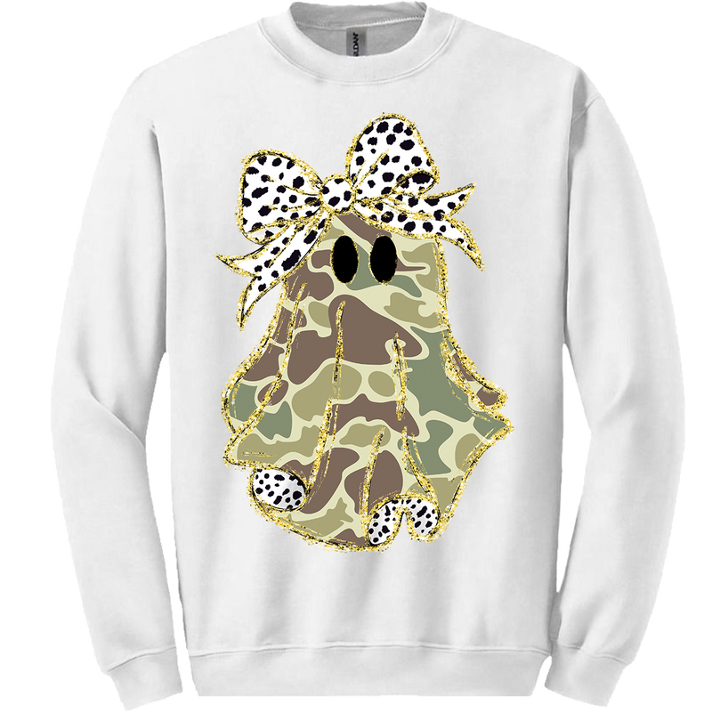 Old School Camo Ghost Sweatshirt