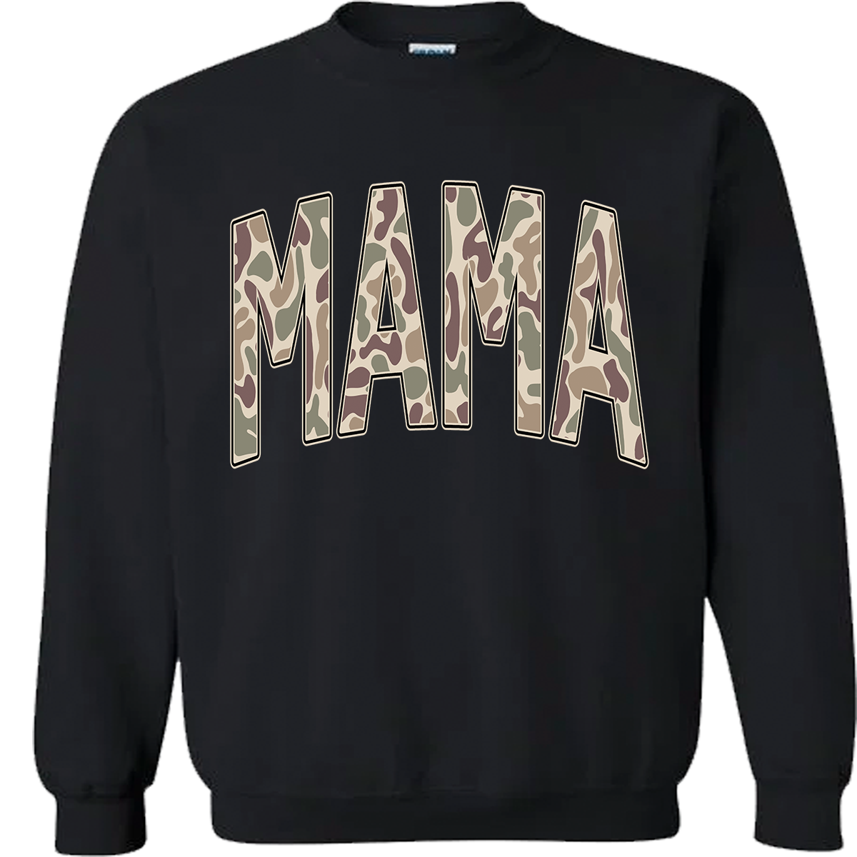 Old School Camo Mama Sweatshirt