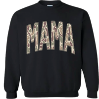 Old School Camo Mama Sweatshirt