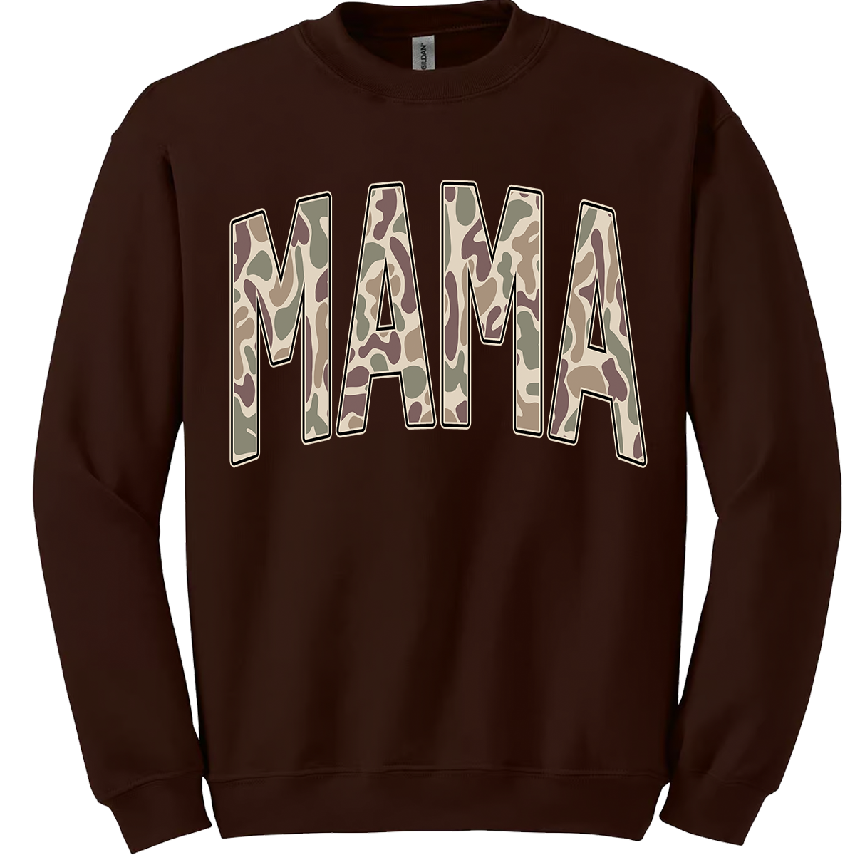 Old School Camo Mama Sweatshirt