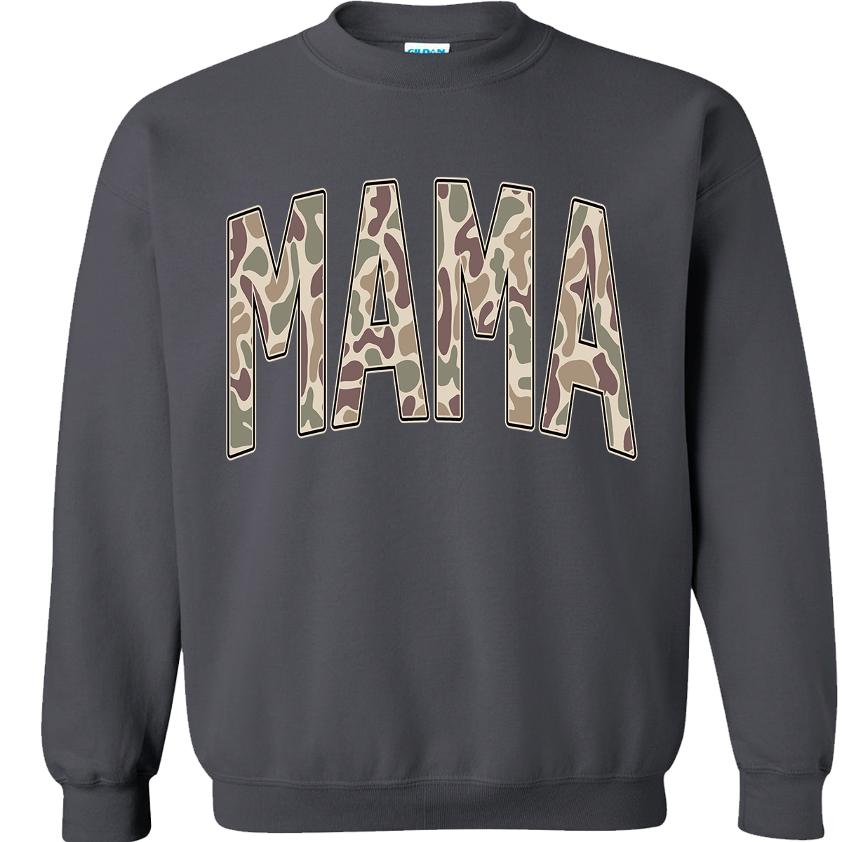 Old School Camo Mama Sweatshirt