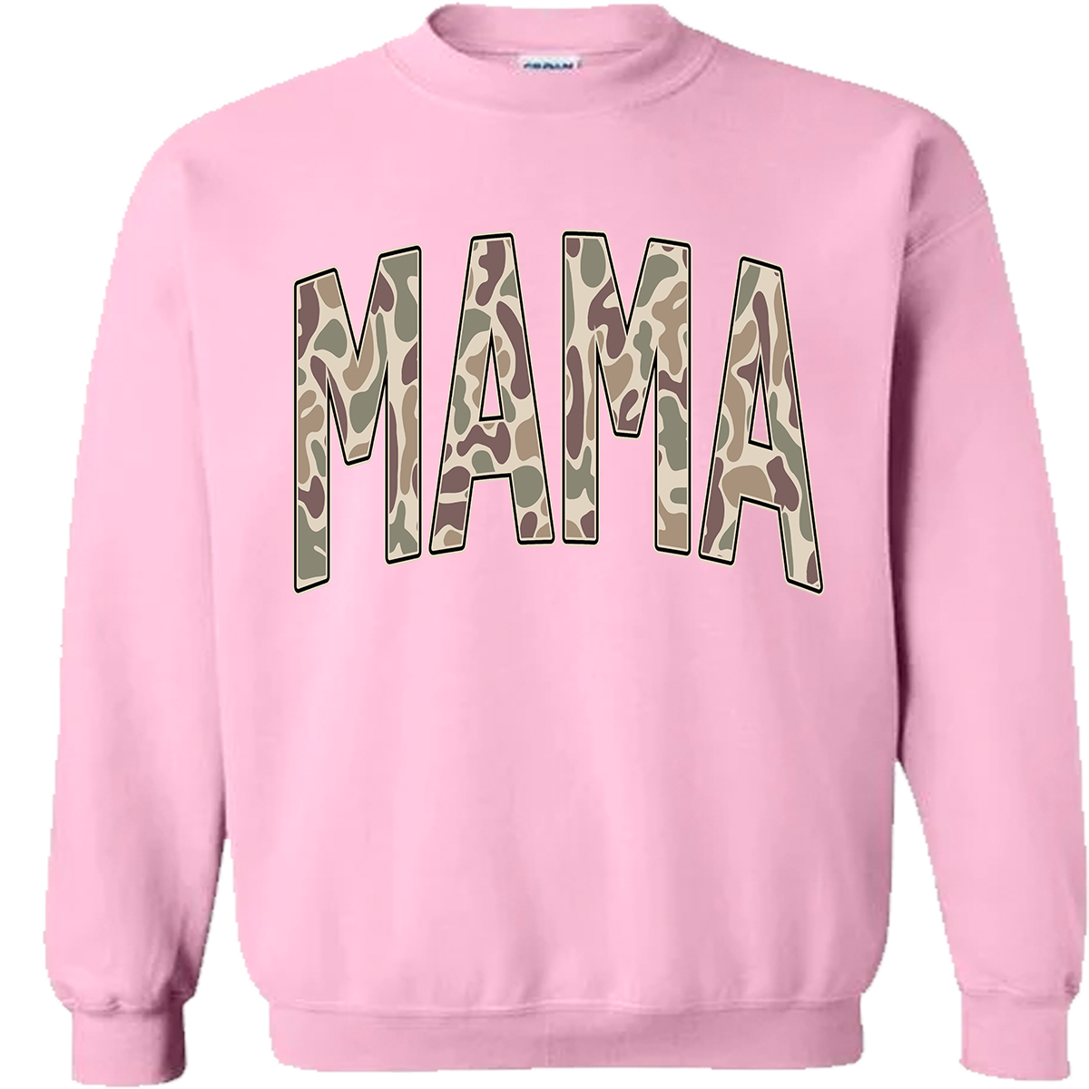 Old School Camo Mama Sweatshirt