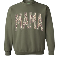 Old School Camo Mama Sweatshirt