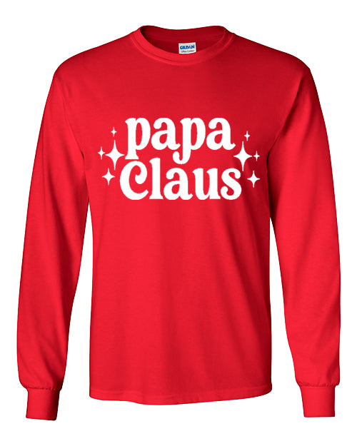 Papa Claus - Red Tee