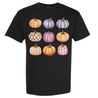 Pumpkin Collage Comfort Color Tee