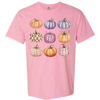 Pumpkin Collage Comfort Color Tee