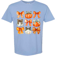 Pumpkin Coquette Collage Comfort Color Tee