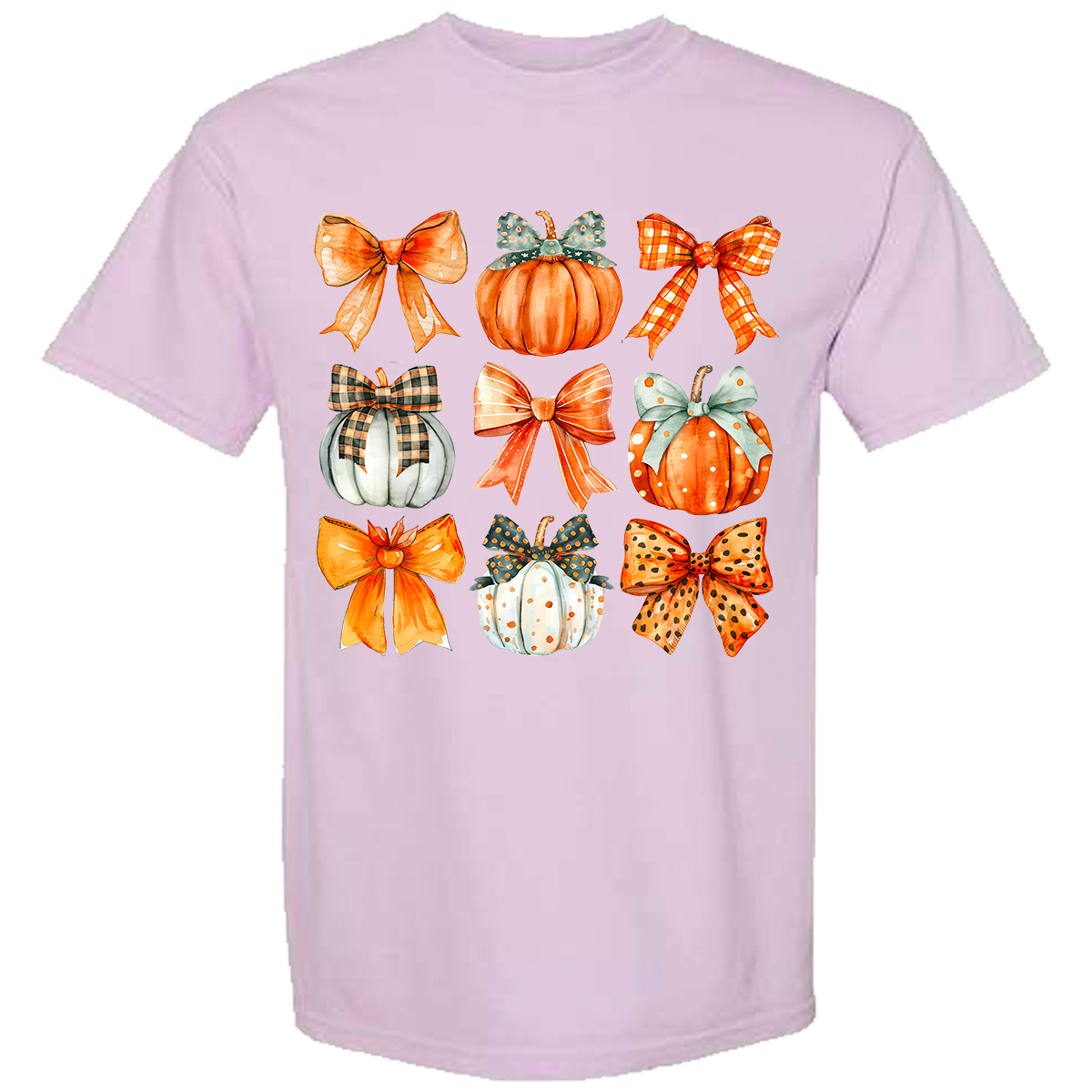 Pumpkin Coquette Collage Comfort Color Tee