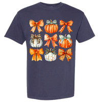 Pumpkin Coquette Collage Comfort Color Tee