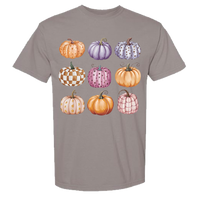 Pumpkin Collage Comfort Color Tee