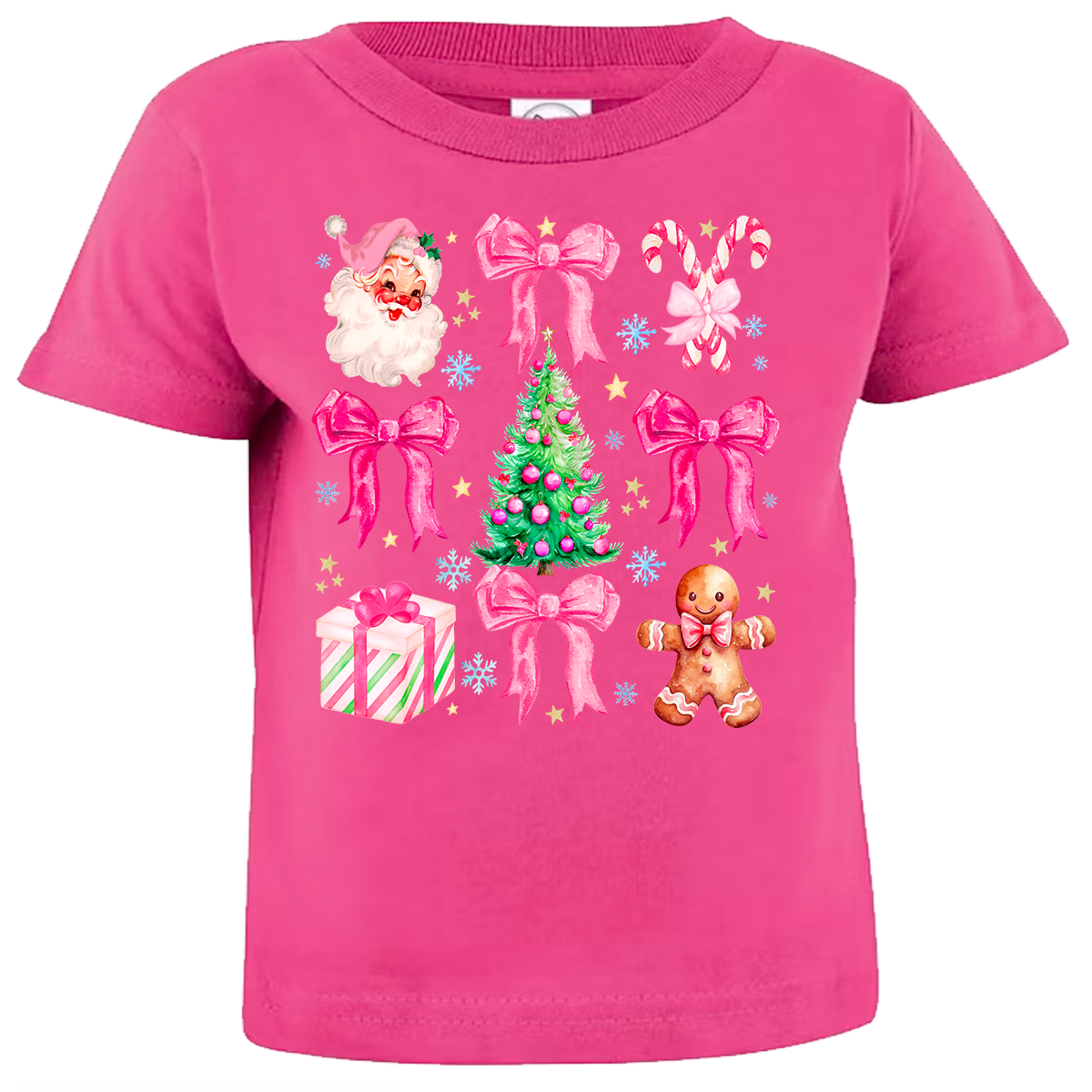 Pink Christmas Tee (INFANT/TODDLER/YOUTH)