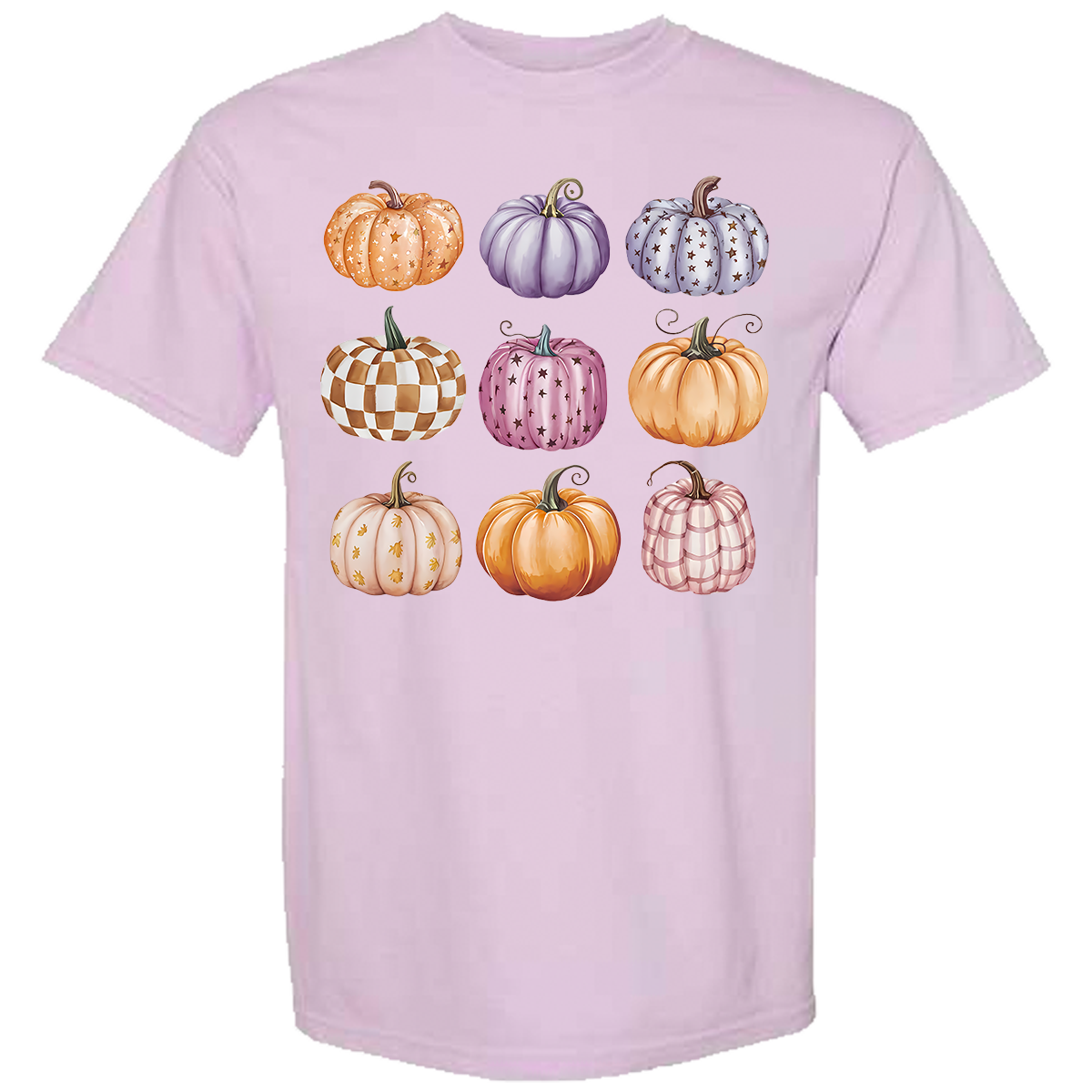 Pumpkin Collage Comfort Color Tee