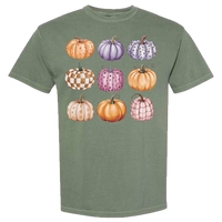 Pumpkin Collage Comfort Color Tee