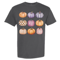 Pumpkin Collage Comfort Color Tee