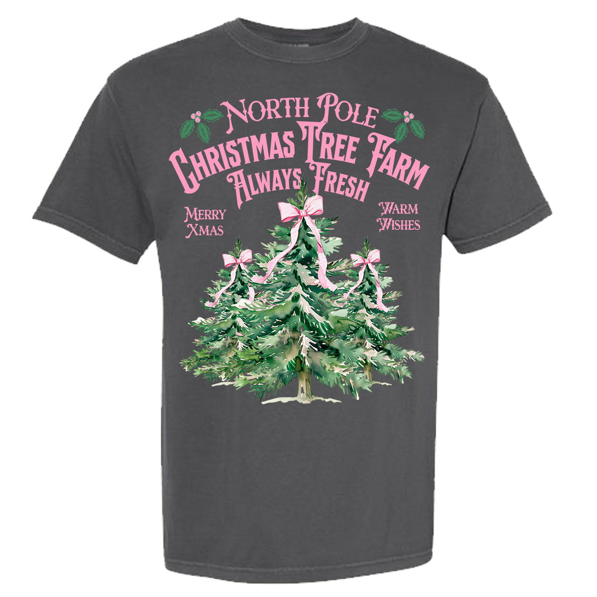 Christmas Tree Farm Comfort Color Tee