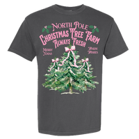 Christmas Tree Farm Comfort Color Tee