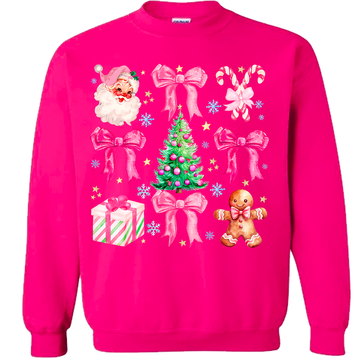 Pink Christmas Sweatshirt