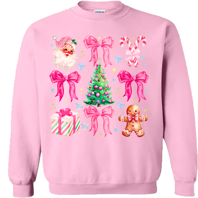 Pink Christmas Sweatshirt