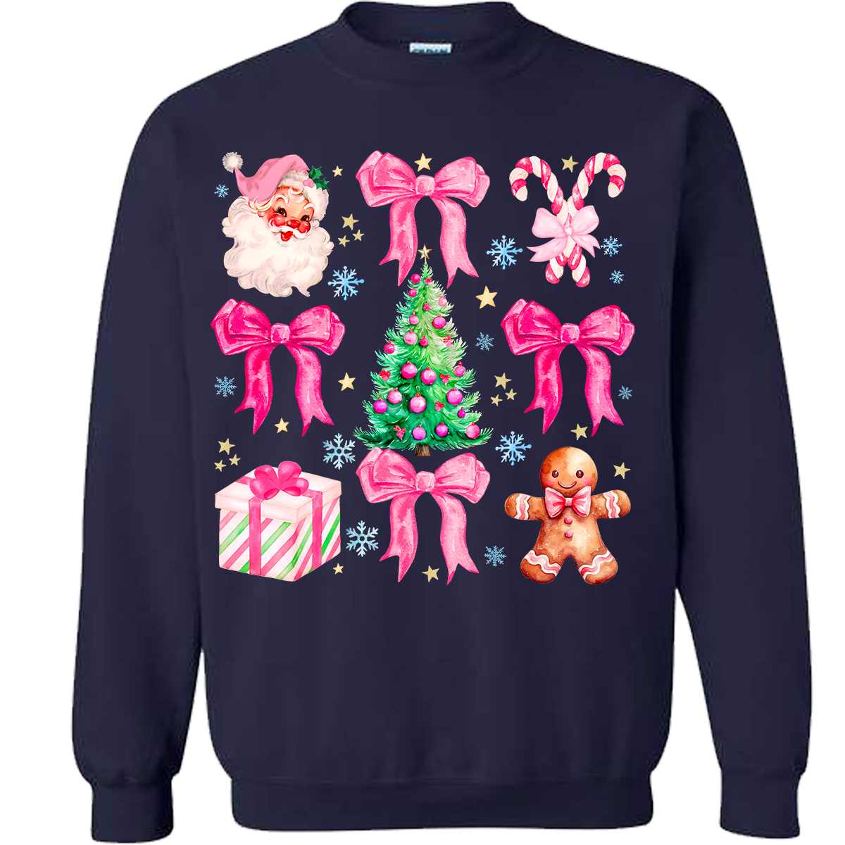 Pink Christmas Sweatshirt