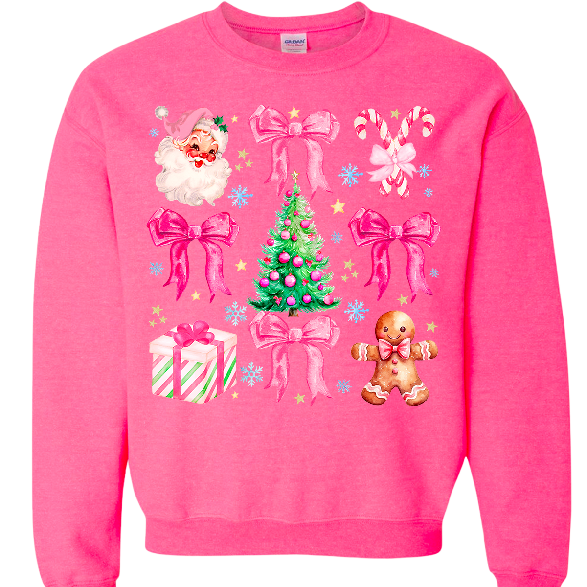 Pink Christmas Sweatshirt