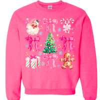 Pink Christmas Sweatshirt