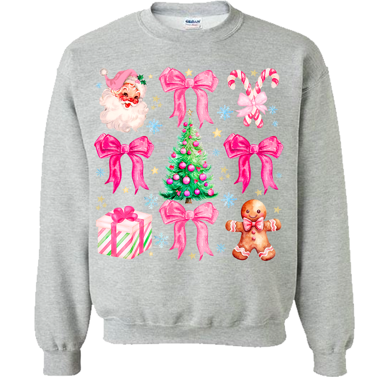 Pink Christmas Sweatshirt