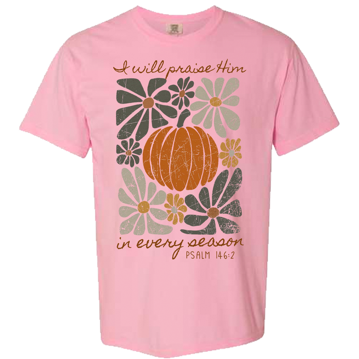 Praise Him Comfort Color Tee