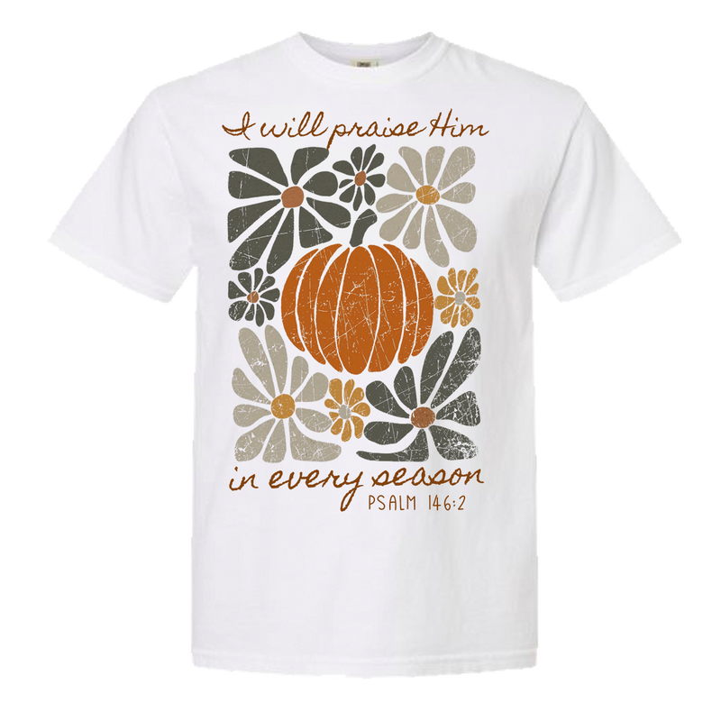 Praise Him Comfort Color Tee