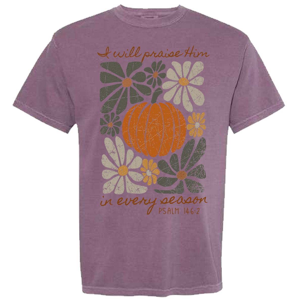 Praise Him Comfort Color Tee