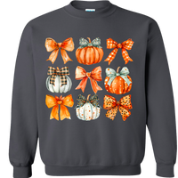 Pumpkin Coquette Collage Sweatshirt