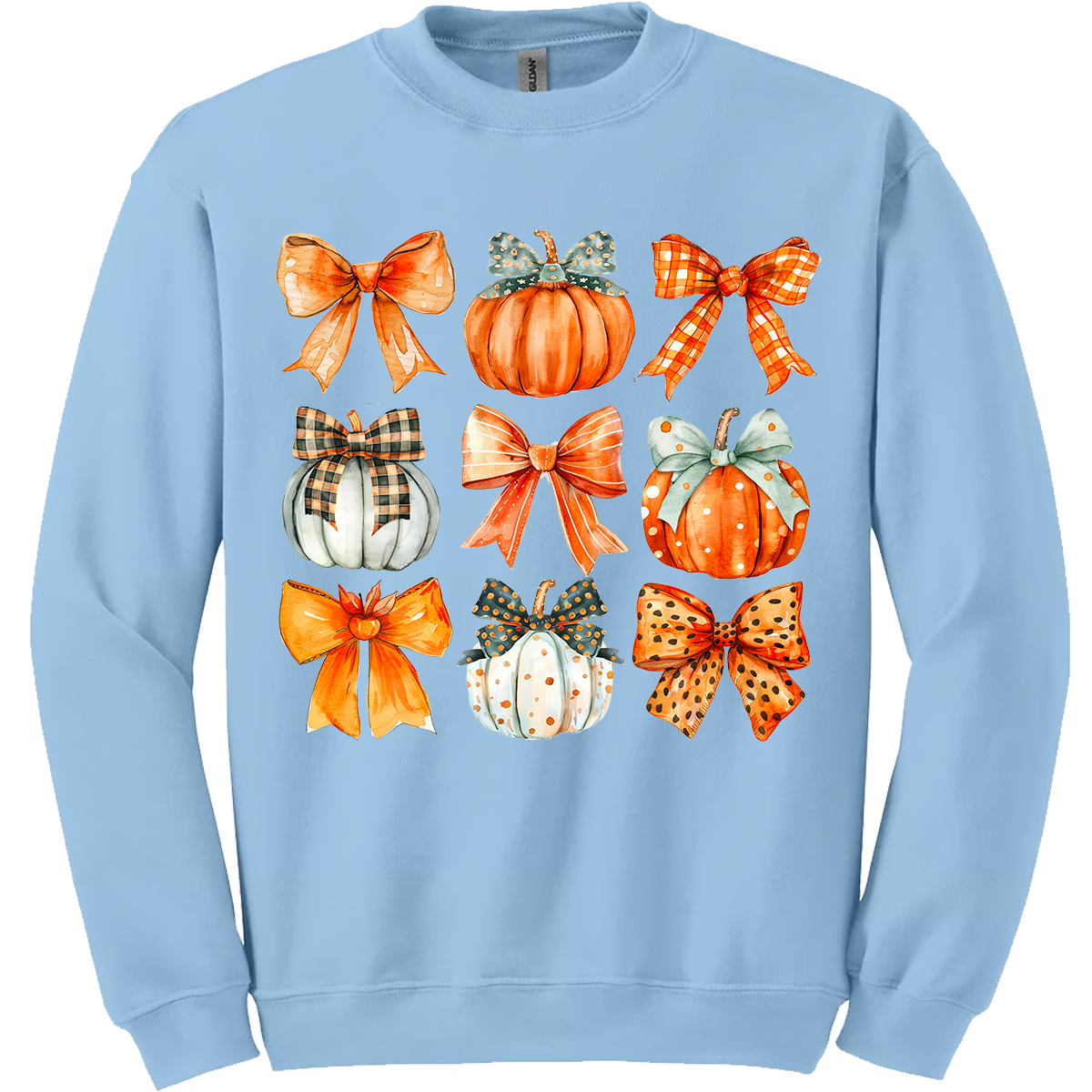 Pumpkin Coquette Collage Sweatshirt