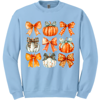 Pumpkin Coquette Collage Sweatshirt