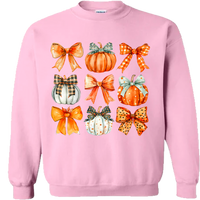 Pumpkin Coquette Collage Sweatshirt