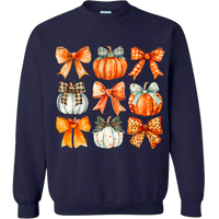 Pumpkin Coquette Collage Sweatshirt