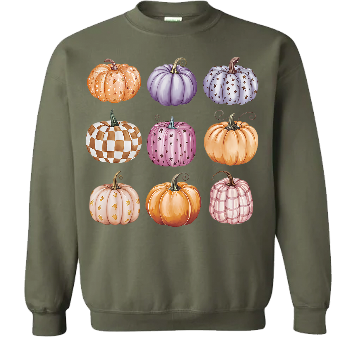 Pumpkin Collage Sweatshirt