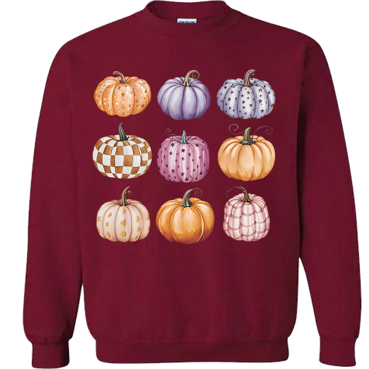 Pumpkin Collage Sweatshirt