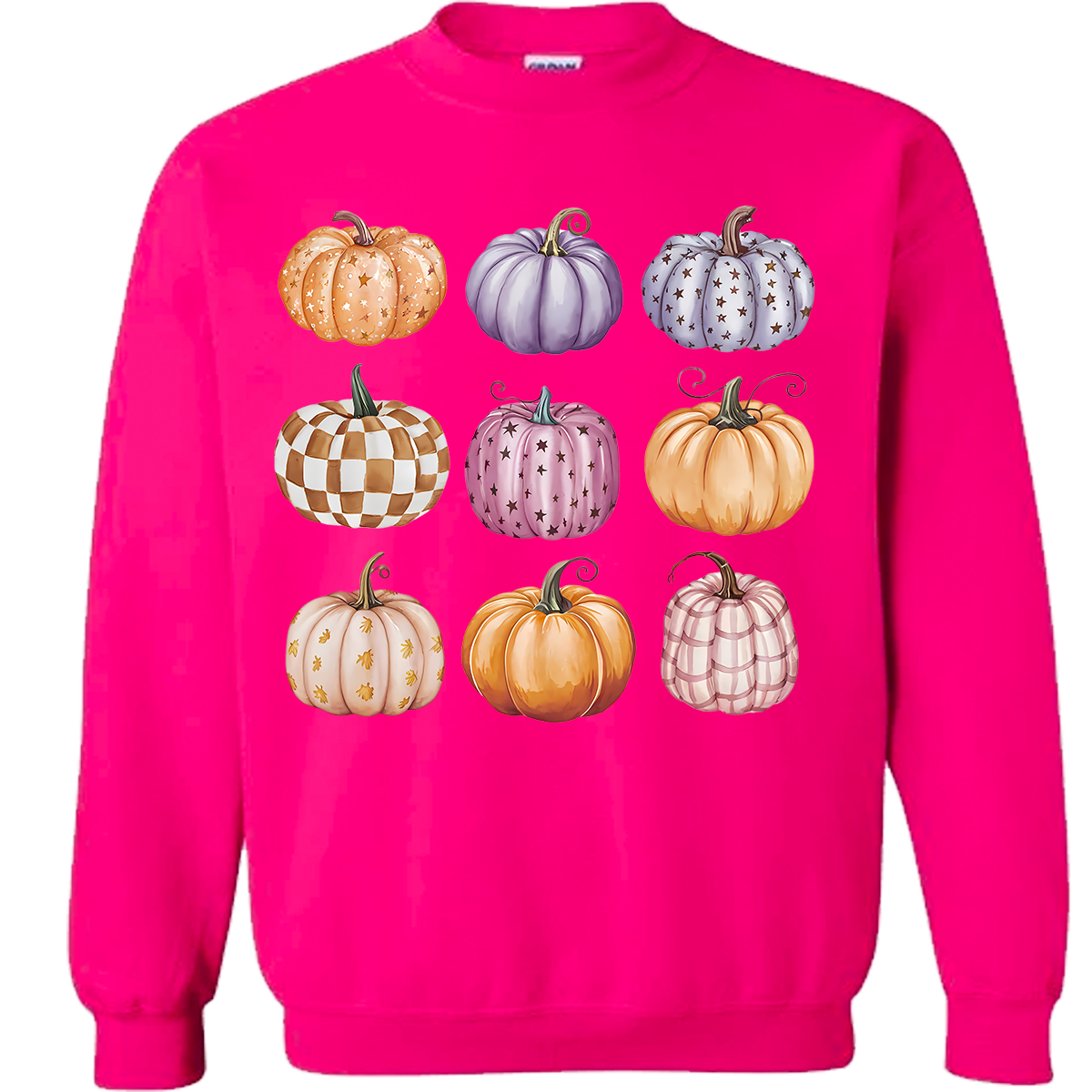 Pumpkin Collage Sweatshirt