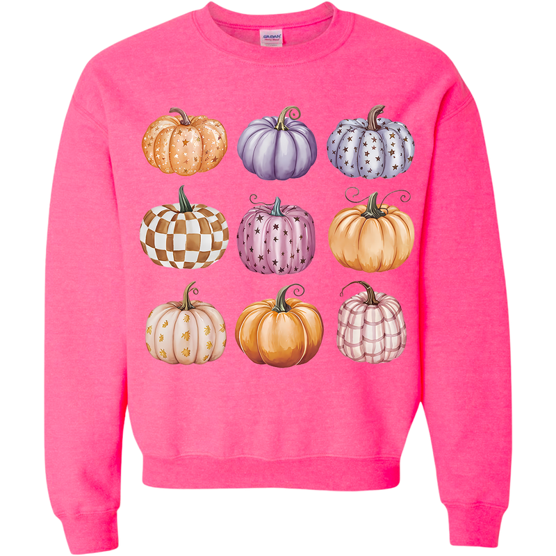 Pumpkin Collage Sweatshirt