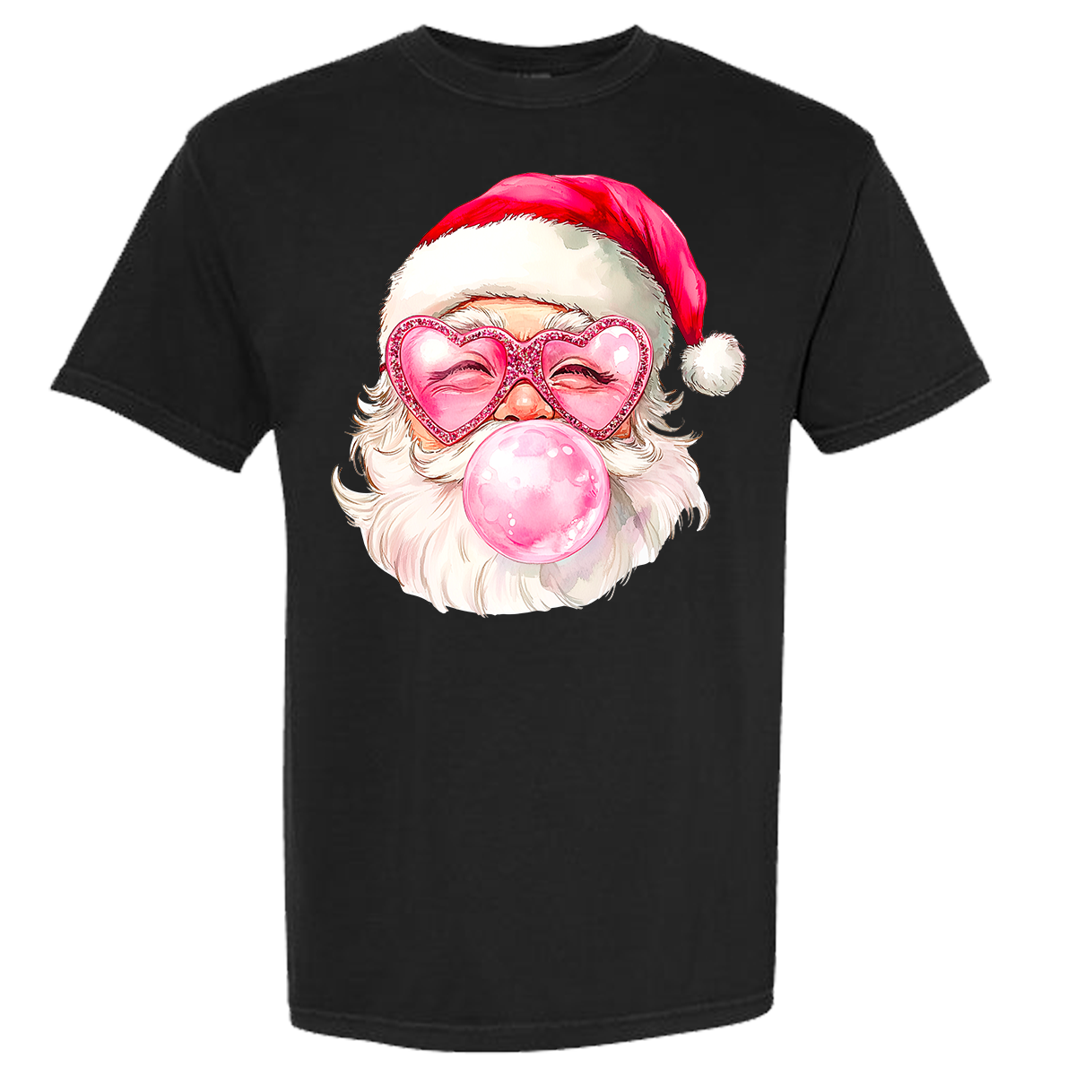 Santa Bubble Comfort Color Tee