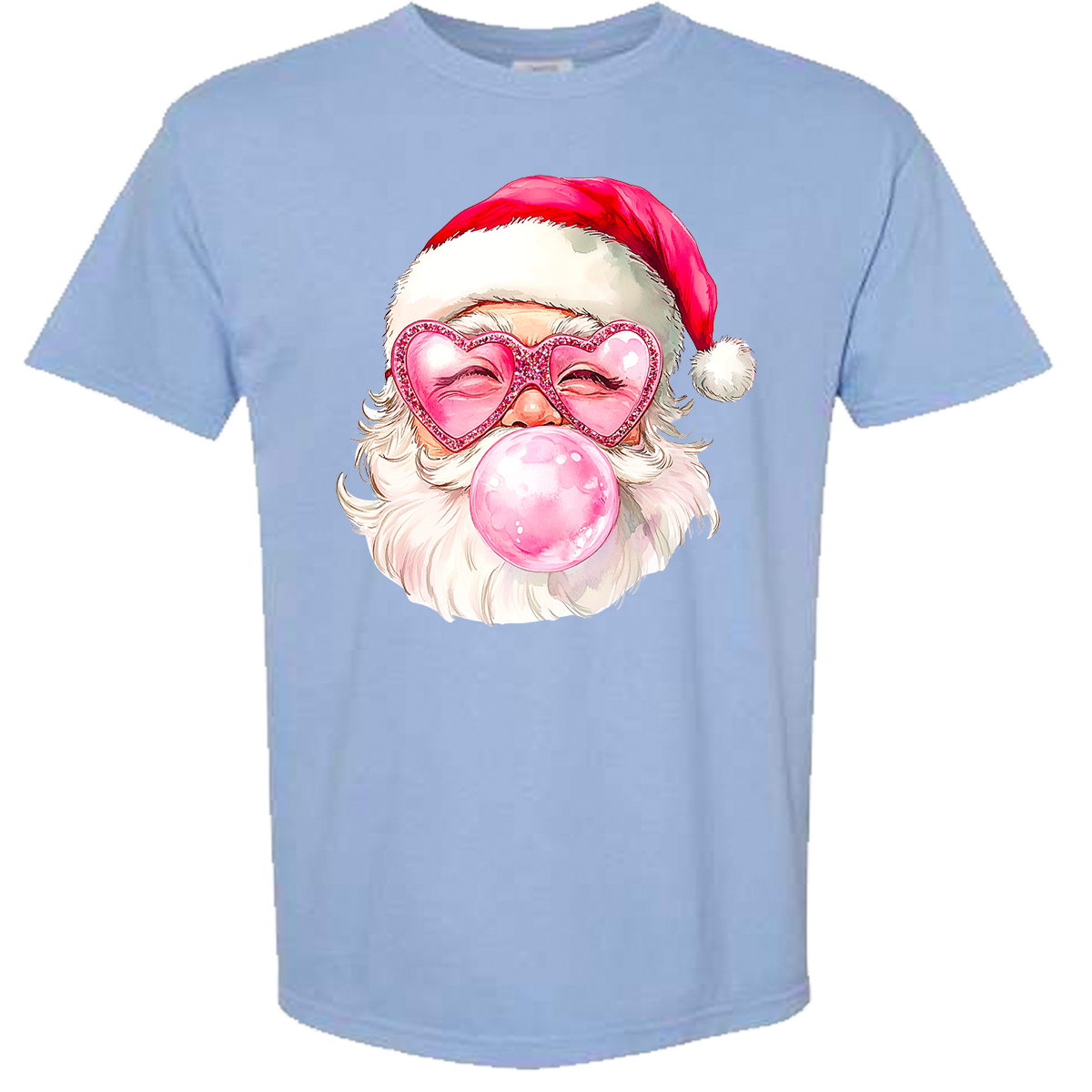 Santa Bubble Comfort Color Tee